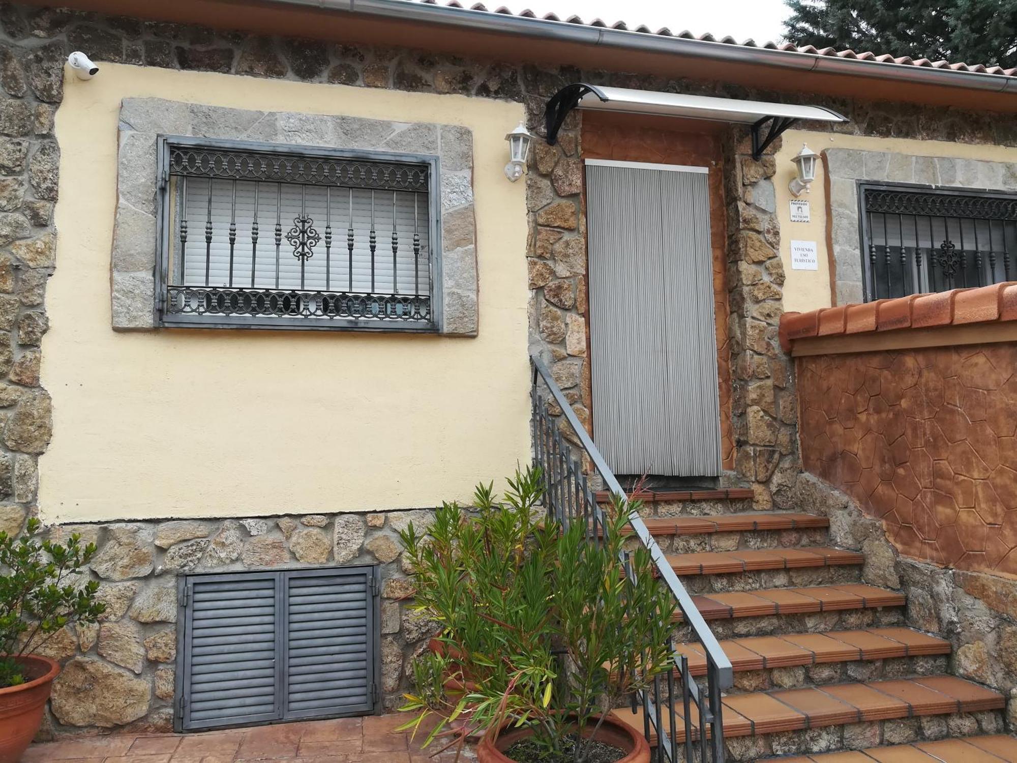 Casa Rural Higueras Santa María de la Alameda Exterior foto